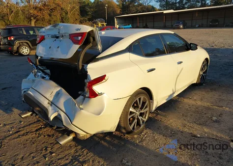 2017 Nissan Maxima 3.5 Sv из США, поврежденный, VIN 1N4AA6AP7HC394855